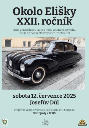 Veteránské automobily na trati