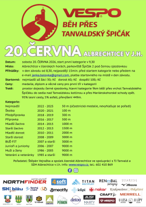 běžci na lesní stezce
